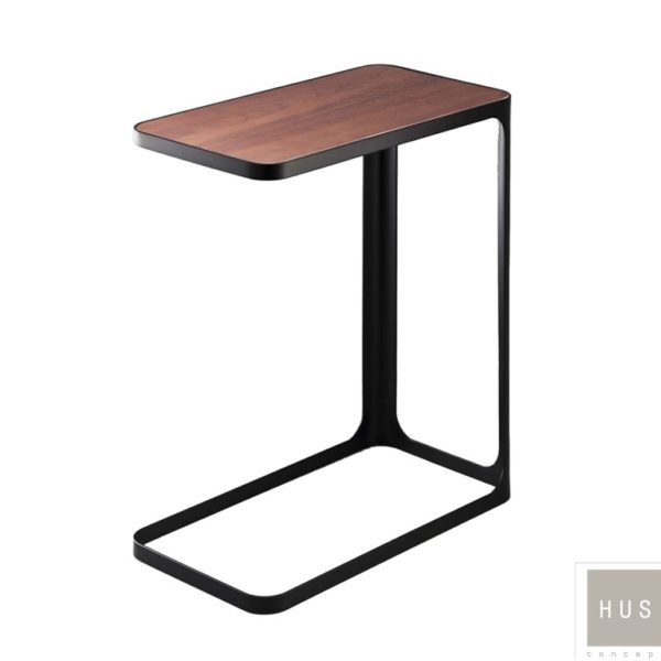 mesa auxiliar de metal negro hus concept
